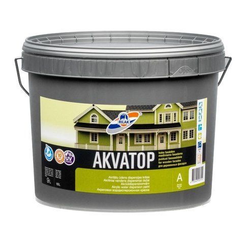 Акрилова вододисперсійна фарба для дерев'яних фасадів AKVATOP 2061363554 фото
